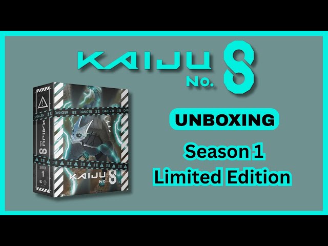 Unboxing: Kaiju No. 8 - Season 1 (Limited Edition Blu-ray)