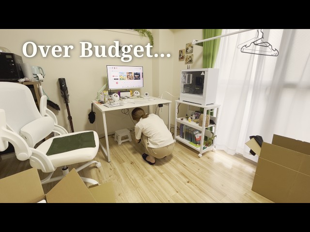 My First Desktop PC Setup in a Tiny Japanese Apartment ($2,800 Total) | Low-Energy Living