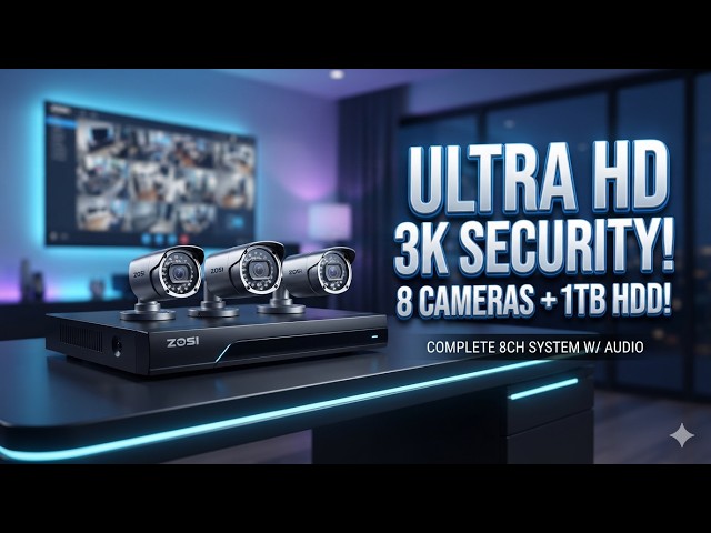 ZOSI 3K Lite 8CH Review: Is This Security System Worth It?
