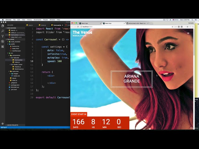 Learn React with Project Building || Project one Slider Section