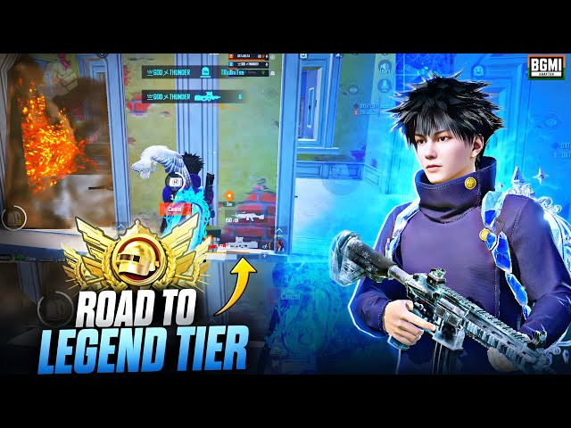 LEGEND RANK PUSH — DAY 1 🔥 BGMI 4.6 ULTIMATE ROYALE