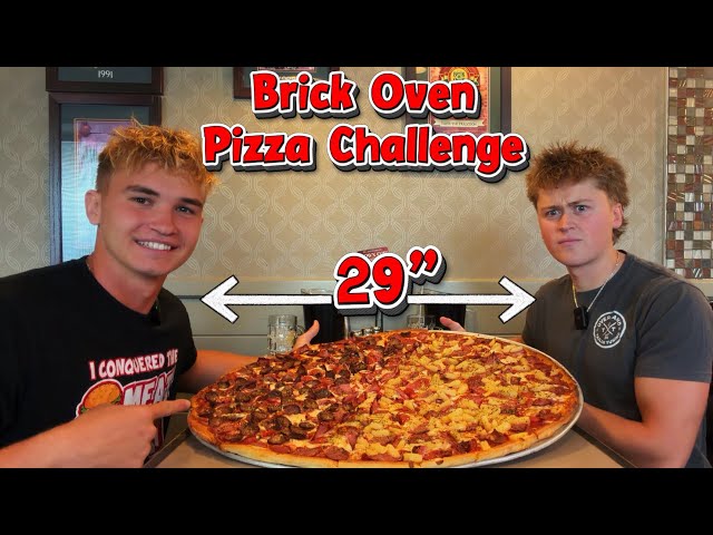 In 10 Years this Pizza Challenge Hasn’t Been Completed …. Can We Finish It?!
