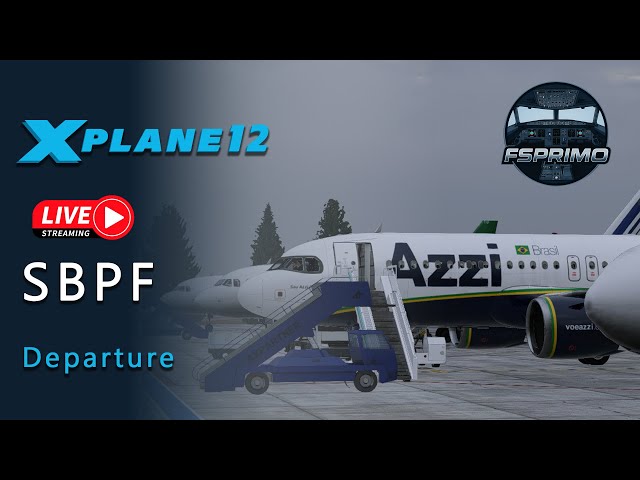 Real Airbus Pilot - SBPF Departure - #xplane12  #quest3 #virtualreality #vr