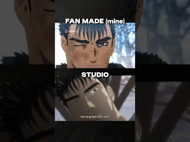 I Re-Animated THE notorious Berserk anime.. 🫨🩸 #berserk  #anime #animation #guts #griffith  #art