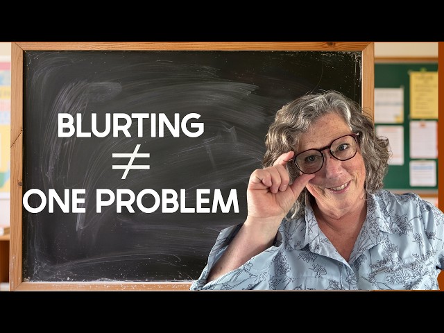 How to Stop Students from Blurting Out: Why One Strategy Isn't Working