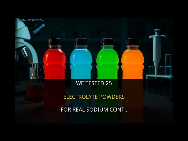 We Tested 25 Electrolyte Powders For Real Sodium Content