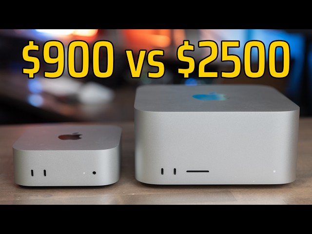 Can the $900 M6 Mac mini Beat an M5 Max Mac Studio?