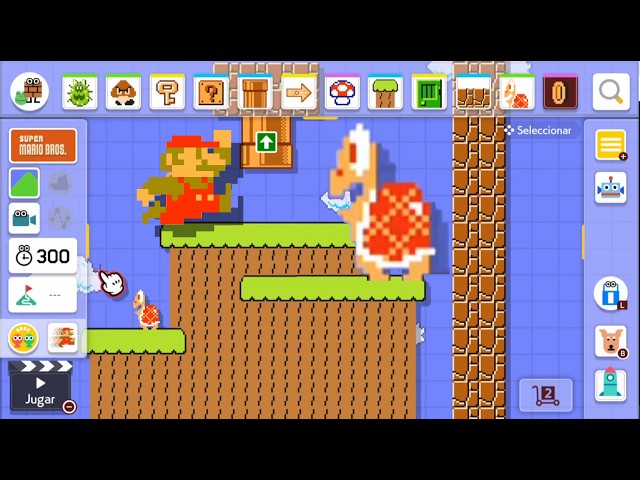 SUPER MARIO MAKER 2 / Editor de niveles de Nintendo Switch | New SMB2 Mushroom level