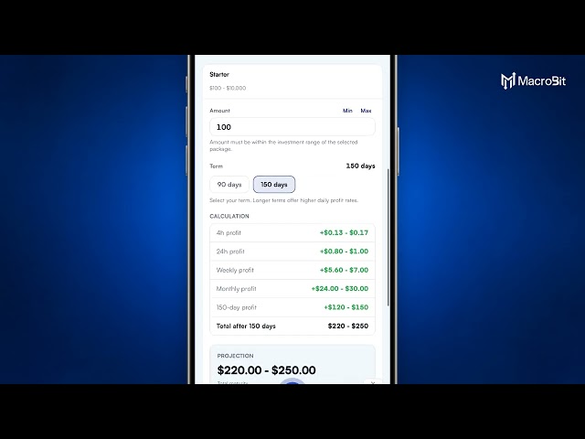 How to Make a Deposit on MacroBit | Step-by-Step Guide