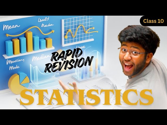 Statistics | 🚀 Rapid Revision 🚀| Class 10th Maths | Shobhit Nirwan