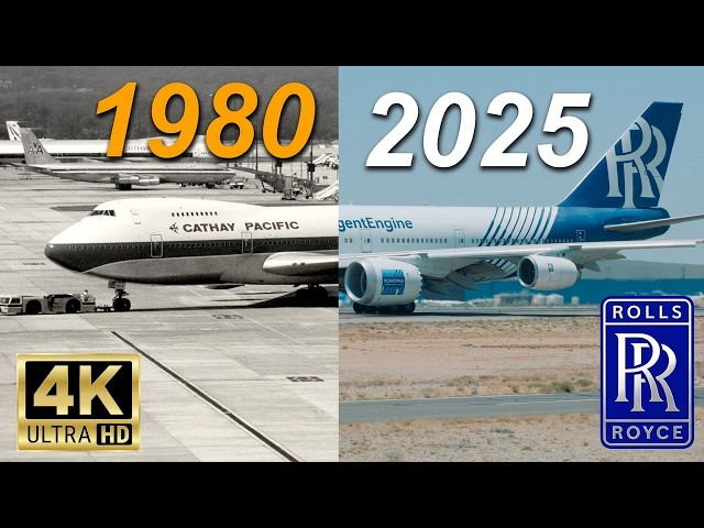 [4K] Rolls-Royce Boeing 747-200: A Stunning Takeoff, Rich History, Unforgettable Memories