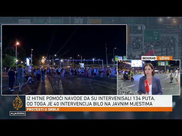 Blokade saobraćajnica i mostova širom Srbije kao odgovor na hapšenja studenata