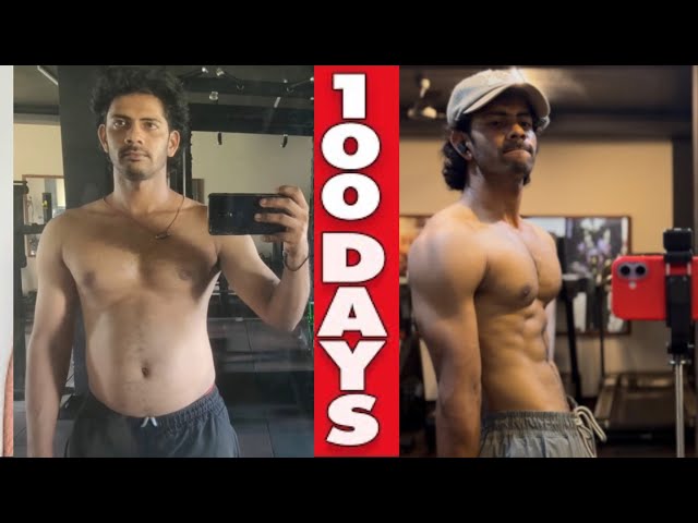 Muscle Building Day 100 | Body Transformation | Leg and Shoulder 