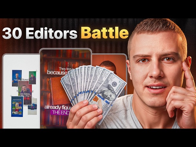 I Gave 30 Short-Form Editors 72 Hours to Create the most VIRAL Edit! ($1,000 Prize)