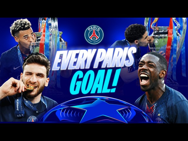 EVERY Paris Saint-Germain Goal To Win The Champions League Final!