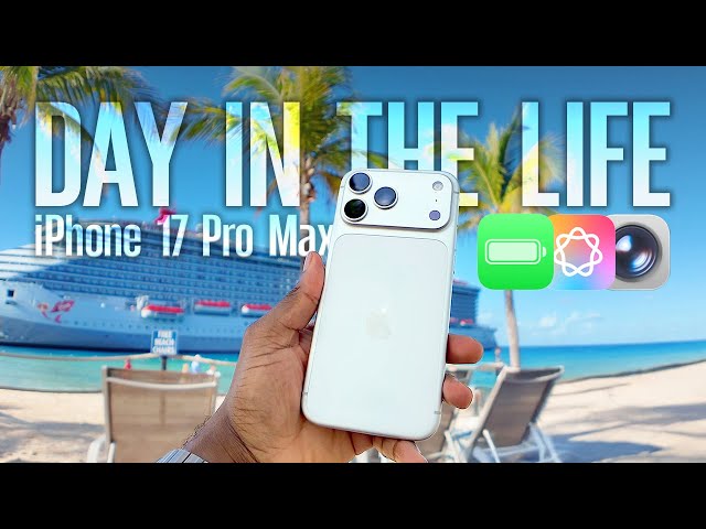 iPhone 17 Pro Max: REAL Day in the Life on a Cruise! - 6 Months Later