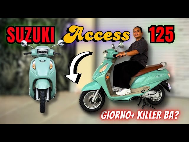 FINALLY SUZUKI ACCESS 125 NASA PINAS NA!