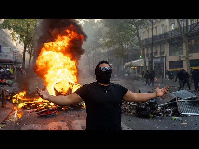 Fury in France as protesters brutally clash with police