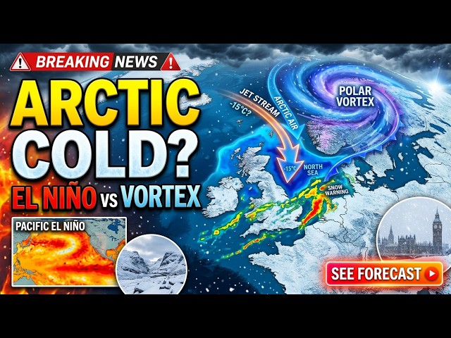 UK Winter 2026-27: Could El Niño & the Polar Vortex Bring Arctic Cold?