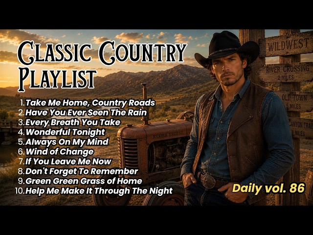 Classic Country Music Timeless 60s 70s 80s 90s - Have You Ever Seen The Rain, Every Breath You Take