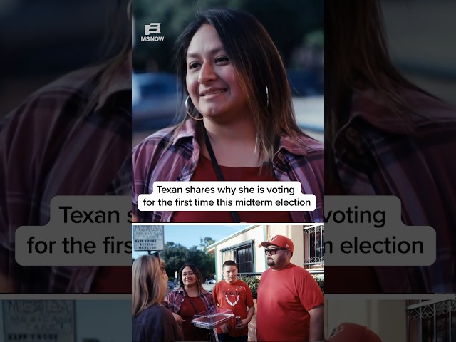 Texan shares why she is voting for the first time this midterm election
