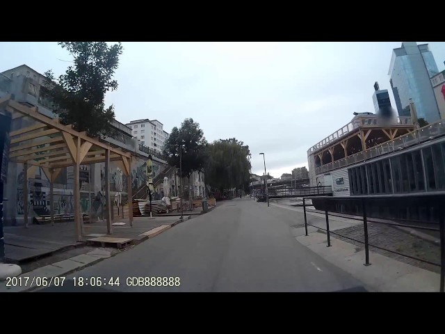 Boring bicycle commute - 2017/06/07 #2