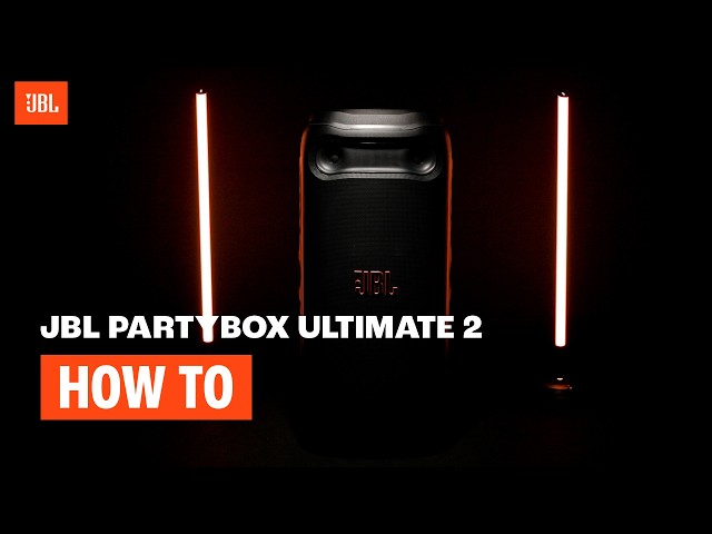 JBL PartyBox Ultimate 2 | How to set up and use your speaker