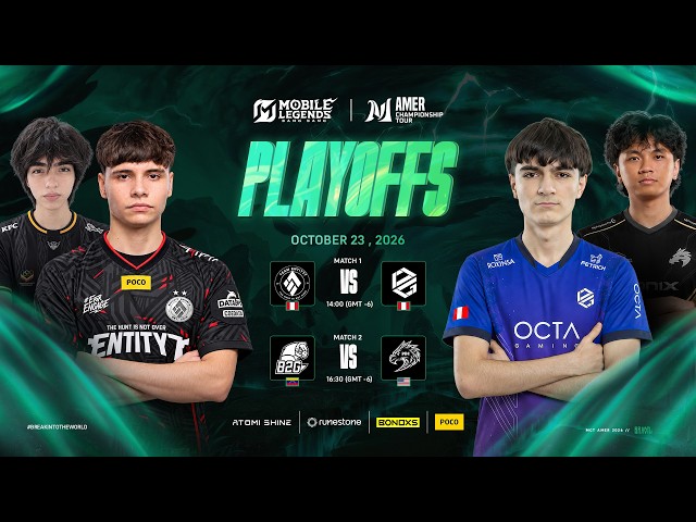🔴 LIVE | MCT AMER Brazil - South & North | Playoffs - Day 4 [EN]