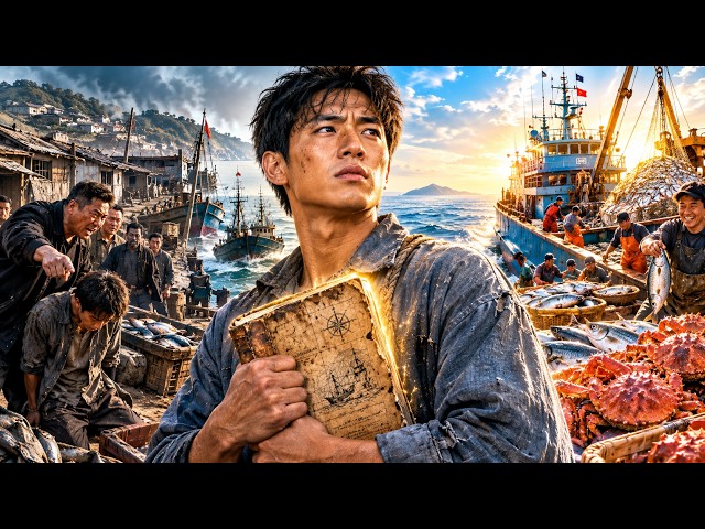 惡霸搶我漁網逼我簽賣身契😡我鑽進老爹船艙拎回帝王蟹🦀全碼頭老闆跪著求我賣🔥#逆襲 #復仇 #打臉 #海王 #漁民  #系統加 #窮小子 #爽劇 #惡霸 #帝王蟹 #暴富  #ai #drama