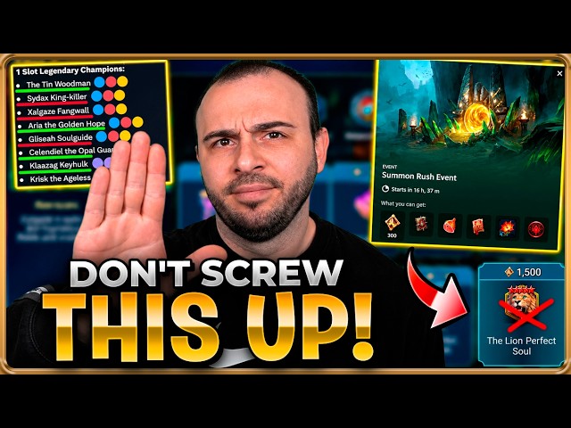 BEWARE!! New Summoning Events... Raid: Shadow Legends