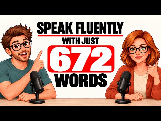 Stop Learning Thousands of English Words - 672 is ENOUGH | English Podcast