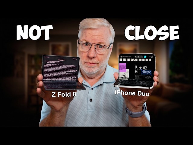 iPhone Fold (Duo) vs Z Fold 8: Everything You Need to Know