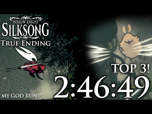 Silksong True Ending Speedruns for TOP 3 with BRAND NEW SKIPS?! (BEST SPEEDRUN STREAMER NOMINEE)
