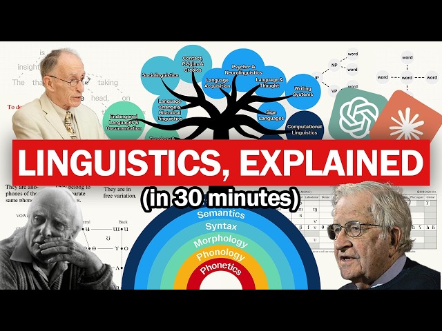 ALL of Linguistics, explained