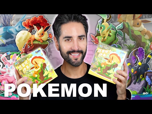 UNBOXING Pokemon Eevee And Its Evolutions! Full Series Blind Box 💜