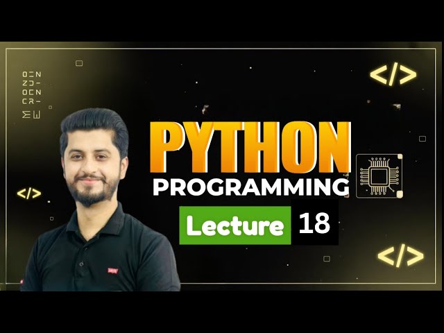 Functions in Python | Lecture 18 | Beginner-Friendly | Learn Python with Hamza