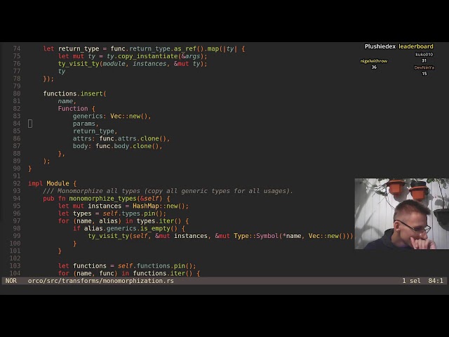Coding a compiler!