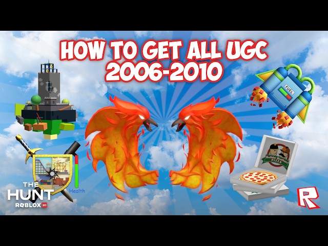 2006-2010 How to GET ALL UGC in The Hunt: Roblox 20 [EVENT]