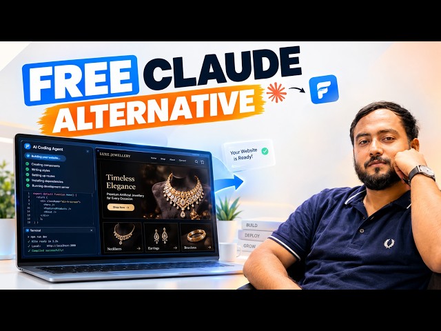 I Built This Website With a FREE Claude Code Alternative | Freebuff