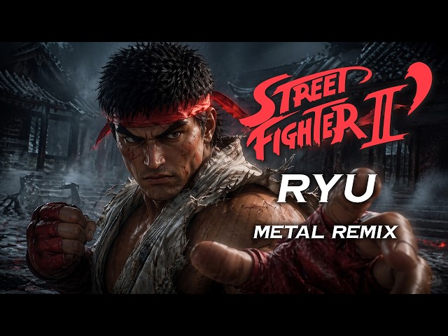 RYU THEME REFORGED ⚔️ Epic Metal Remix | Street Fighter II