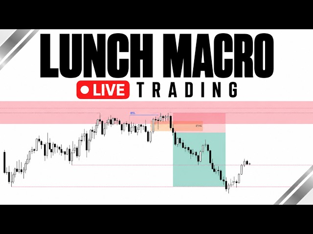 Shorting During Lunch Macro | Live Trading Nasdaq Futures