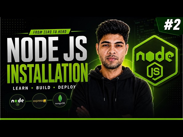 How to Install Node.js & Folder Setup Step-by-Step | REPL
