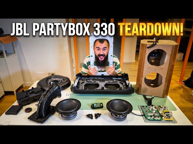 JBL PartyBox 330 Teardown: The Truth About Its Build Quality