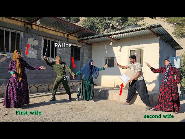 Police Arrive to Arrest the Jealous First Wife’s Mother — Ali Protects Shahrbanoo!