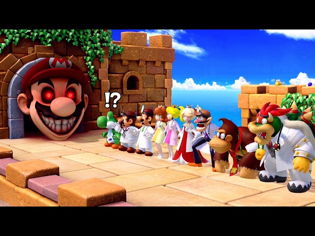 Super Mario Party – Best Minigames with All Characters in Doctor Outfits 4K UHD
