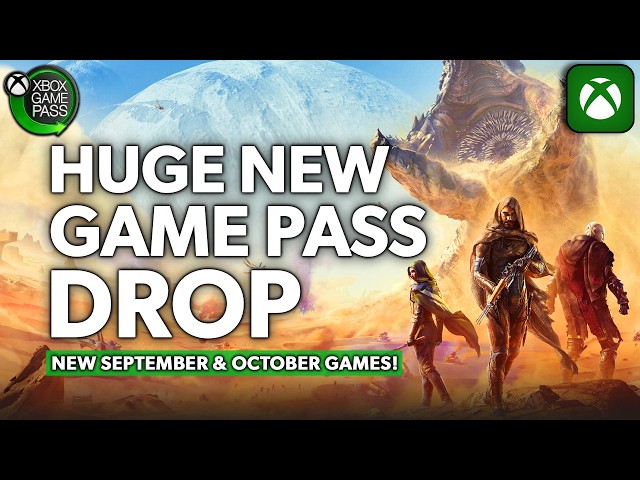 15 BRAND NEW XBOX GAME PASS GAMES FOR SEPTEMBER & OCTOBER