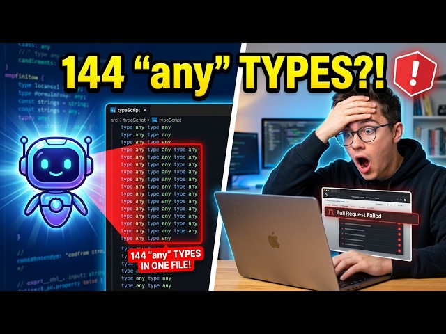 Developer Used Claude Code & Still Wrote 144 ⁠TypeScript any⁠ Types!
