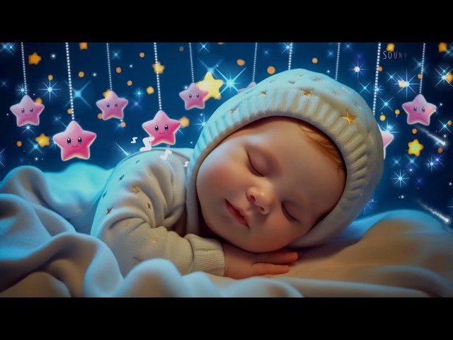 Mozart Brahms Lullaby 🎵 Baby Sleep Music 🌙 Relaxing Deep Sleep Music for Peaceful Bedtime Tonight