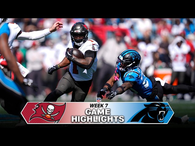 Tampa Bay Buccaneers vs Carolina Panthers Game Highlights | 2026 NFL Season Week 7