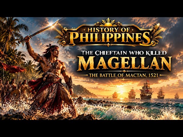 The Chieftain Who Killed Magellan — The Battle of Mactan, 1521 #philippines #lapulapu #magellan